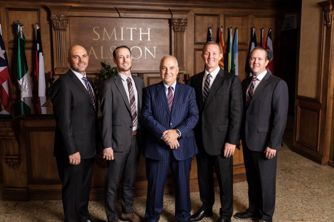 The lawyer team of the Smith Alston law firm